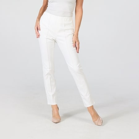 Nina Leonard Millennium Narrow Leg Pant with Seam Detail
