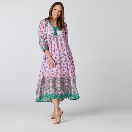 Adrift Cairo Shalimar Boho Dress