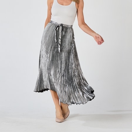 Endless Fortune Treasure Pleated Skirt