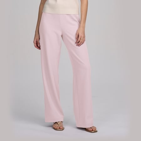 Elle Get The Look Wide Leg Pant With Side Button Detail