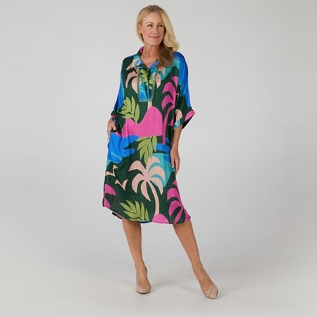 Lula Soul Banderas Kaftan Dress