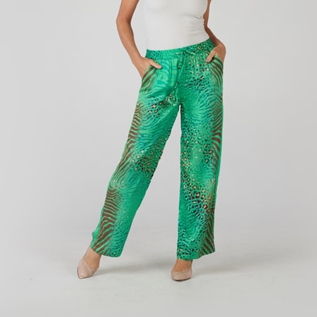 Lula Soul Viscose Satin Maasai Pant