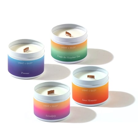 Light & Glo Santorini Petite Candle Set