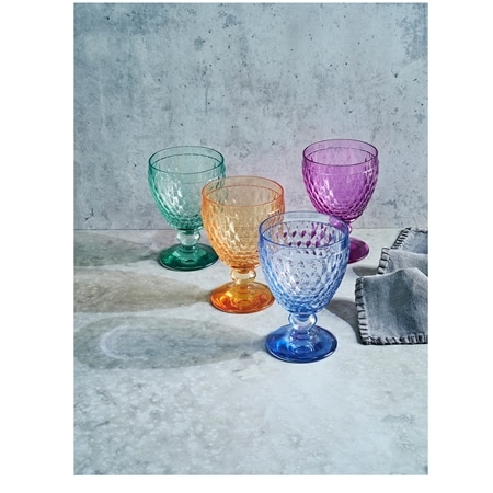 Villeroy & Boch Boston Water Goblets 4pc Mixed Gift Set