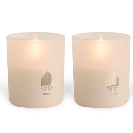 Enjoy Living The Luxury Edit Candle in Glass Vessel Set of 2