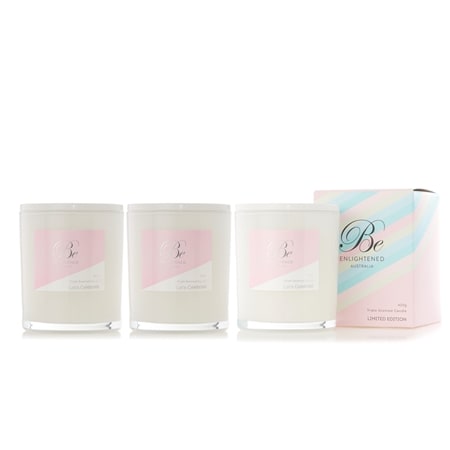 Be Enlightened Candle Trio Pack Self Care Collection