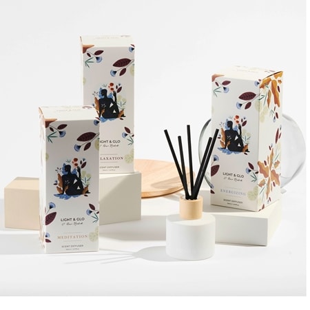 Light & Glo Asana Collection DiffuserTrio