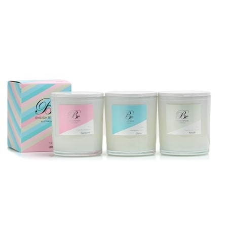 Be Enlightened Summer Escapes Candle Trio