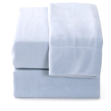Berkshire Blankets Solid Fleece 4 Piece Sheet Sets - Queen Size