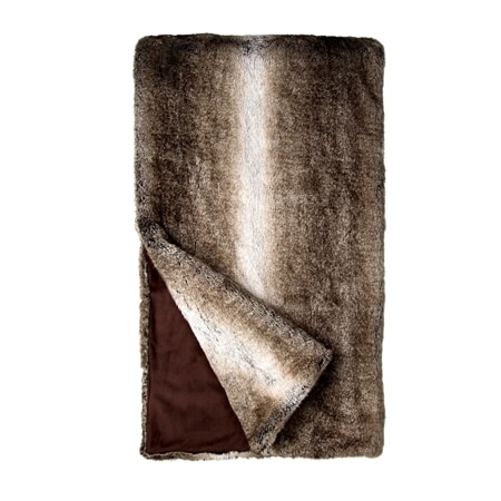 Donna salyers faux fur throw best sale
