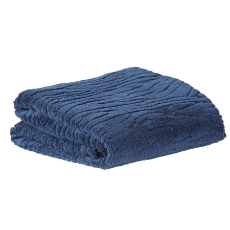 Berkshire Blankets Jacquard Shearling Wearable Throw
