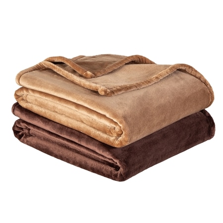 Berkshire Blankets Ultra Supreme Velvetsoft Throw 2 Pack