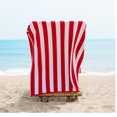 Lane Linen Cabana Beach Towels Set of 2