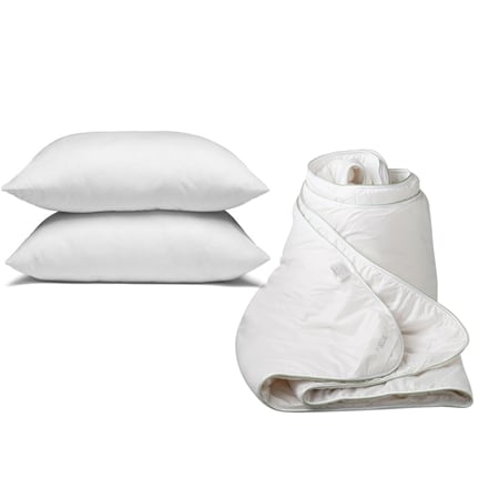 Kelly & Windsor Alpaca Bamboo 300GSM Double Quilt and Pillows