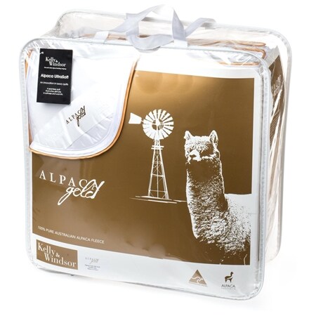 Kelly & Windsor Alpaca Gold 500 Ultrasoft Quilt KING